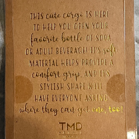 Corgi Dog Silicone Bottle Opener - Picture 3 of 4